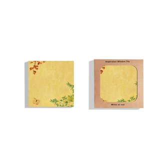 Dutch Design Brand Wisdom Tile Japanese Blossom voor en achterkant