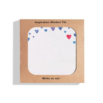 DDB Inspiration Wisdom Tile, whiteboard tegeltje Love