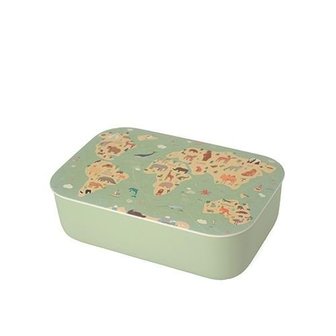 BioLoco plant lunchbox Animal Map, GreenPicnic
