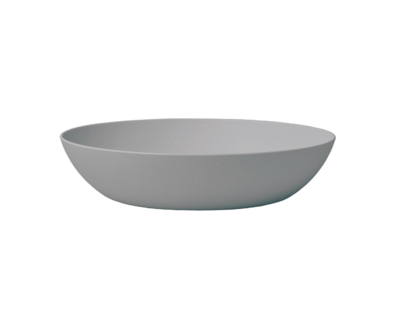 BioLoco Soup Bowl Grey - PLA bio plastic servies GreenPicnic