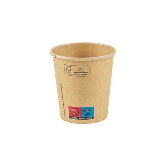 FSC kartonnen espresso bekertje met SUP markering Greenpicnic