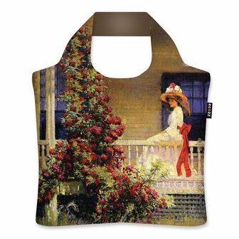 Ecozz Ecoshopper opvouwbaar en herbruikbaar van gerecyclede rPet The Crimson Rambler