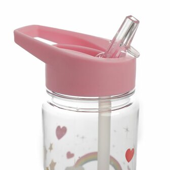 Tritan drinktuit van doorzichtige unicorn waterfles