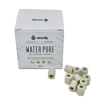 Woody Water Pure Ceramic Pearls voor het natuurlijk zuiveren en ontkalken van water - GreenPicnic