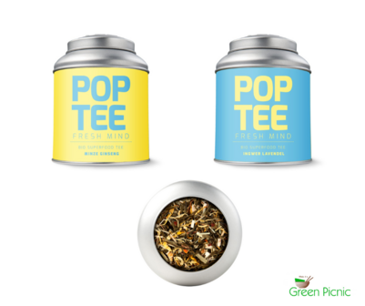 GreenPicnic - Fresh Mind biologische theemelanges van Pop Tea