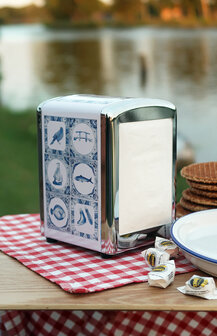 Cabanaz tissue dispenser Dutch Blue - Greenpicnic