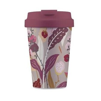 BioLoco Plant Easy Cup Wild Flowers - Herbruikbare koffiebeker van bioplastic