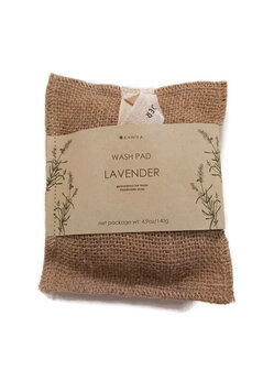 Kanika Wash Pad Lavender, scrub zeepzakje Greenpicnic