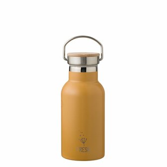 GreenPicnic - RVS Amber Gold thermos bottle van Fresk