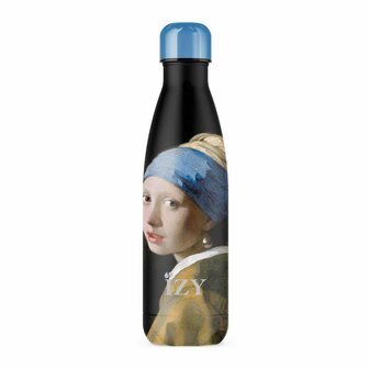 GreenPicnic, thermosfles uit collectie van IZY bottles Girl with the Pearl Earring