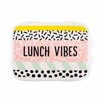 Hippe lunchbox Lunch Vibes van Sass and Belle