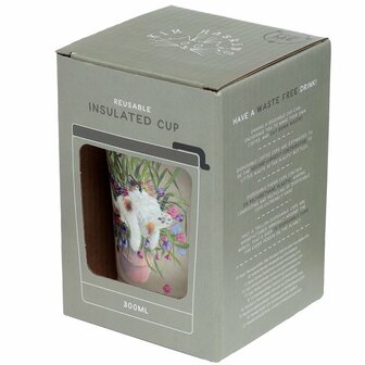 Puckator Floral Cat in Plant Pot thermo mug, Verkooppunt GreenPicnic