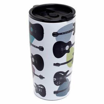 Puckator Reusable Stainless Steel Thermal Cup Guitar - Webshop GreenPicnic