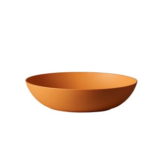 BioLoco Soup Bowl Orange - PLA bio plastic servies GreenPicnic