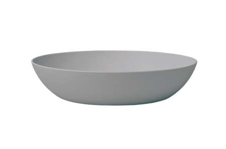 BioLoco Soup Bowl Grey - PLA bio plastic servies GreenPicnic