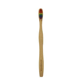 Ben und Anna equality brush - Regenboog tandenborstel van duurzaam mesobamboe