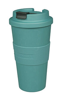 Zuperzozial Time Out Coffee to Go Mug in petrol blauw
