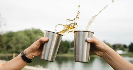 Roestvrij stalen drinkbekers van Klean Kanteen bij Greenpicnic