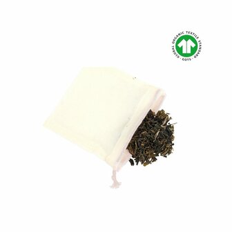 Herbruikbaar theezakje voor losse thee