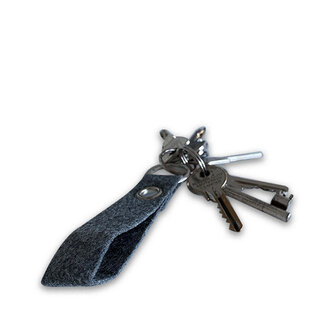 Superwaste Key Chain r-PET, sleutelhanger gerecycled PET Greenpicnic