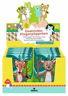 Moses bosdieren vingerpopjes bij Eco cadeauwinkel GreenPicnic