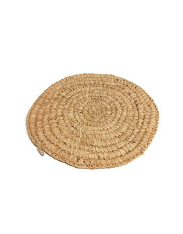 Ronde placemat Fairtrade van natuurlijk materiaal - Webshop GreenPicnic