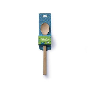 Bambu Long Handle Spoon, houten lepel met lange handgreep