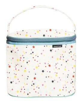 Keep Leaf Cooler Lunchbag Stars, koeltasje met sterren print Greenpicnic