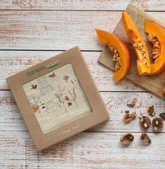 Doosje BambooNapkin Hello Autumn eco servetten van bamboevezels