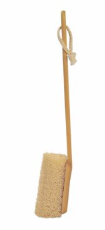 Croll Denecke luffa bad borstel met natuurlijke spons 