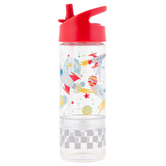 Stephen Joseph Sip and Snack bottle Red Space