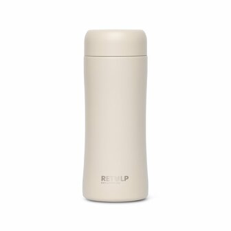 Retulp Tumbler in beige, RVS warmhoud beker Greenpicnic