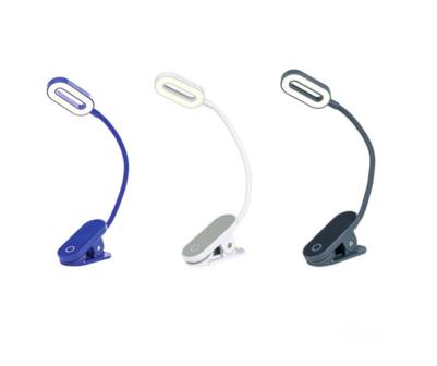 Moses oplaadbare led leeslamp met klem bij Greenpicnic