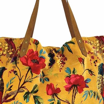 gele Paradise large shopper van Imbarro