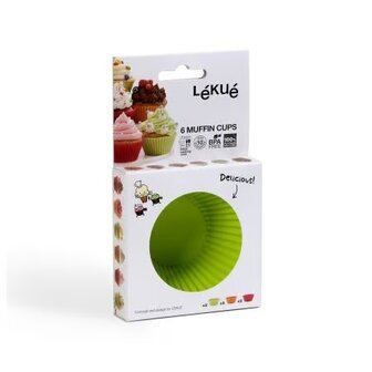 Verpakking Lekue muffinvorm van siliconen bij Greenpicnic
