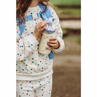 Confetti for Kids drinkfles met rietje van The Cotton Cloud
