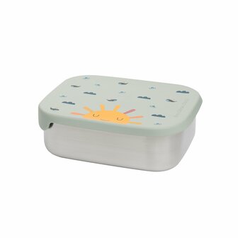 The Cotton Cloud lunchbox RVS met siliconen deksel  Origami