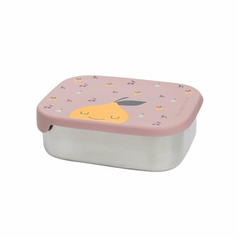 The Cotton Cloud lunchbox RVS met siliconen deksel Origami bij Greenpicnic