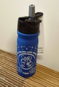 Retulp RVS Dutchie Blue drinkfles met drinktuit bij Greenpicnic
