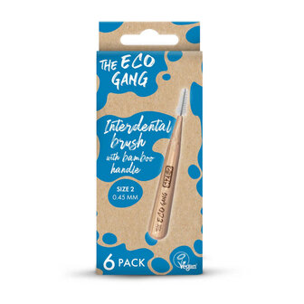 Bamboe tandragers van The Eco Gang size 2