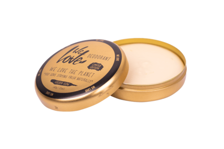 GreenPicnic - Golden Glow natuurlijke deodorant in blik van We Love the Planet