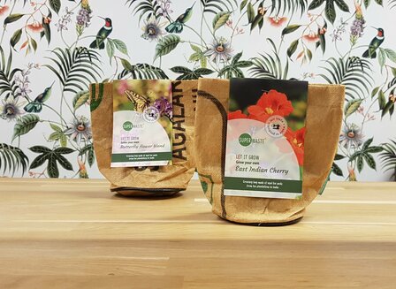 Superwaste kweekzak met bloemzaden bij GreenPicnic