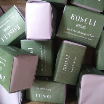 Koseli fairtrade zeepblokjes