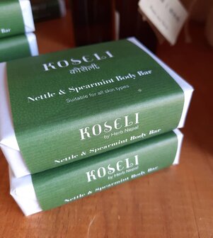Zeepblokken van natuurlijke producten van Koseli