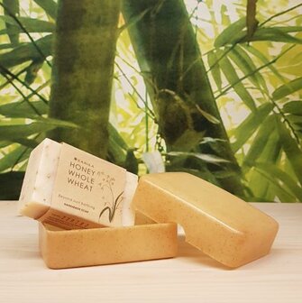 Croll und Denecke zeepbakje met Fairtrade zeepblok bij Greenpicnic