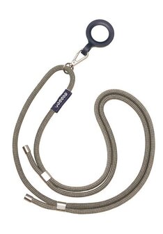 Dopper Cord Sandy Black, draagkoord voor drinkfles