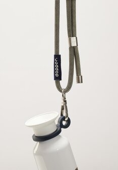 Dopper Cord Sandy Black, draagkoord voor Dopper drinkfles