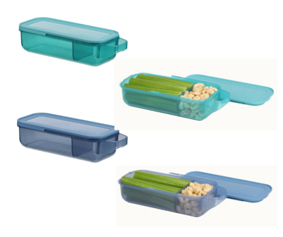 Sistema Ocean Bound Plastic snack box in 2 kleuren bij Greenpicnic