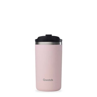 Qwetch pastel Pink Coffee to Go beker