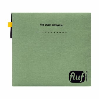Achterkant Fluf Snack lunchzakje
